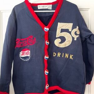 The Eagle's Eye Navy Top with Red Accents
